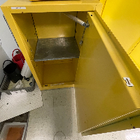 Eagle Flammable Liquid Safety Storage Cabinet 16 Gallon image 0